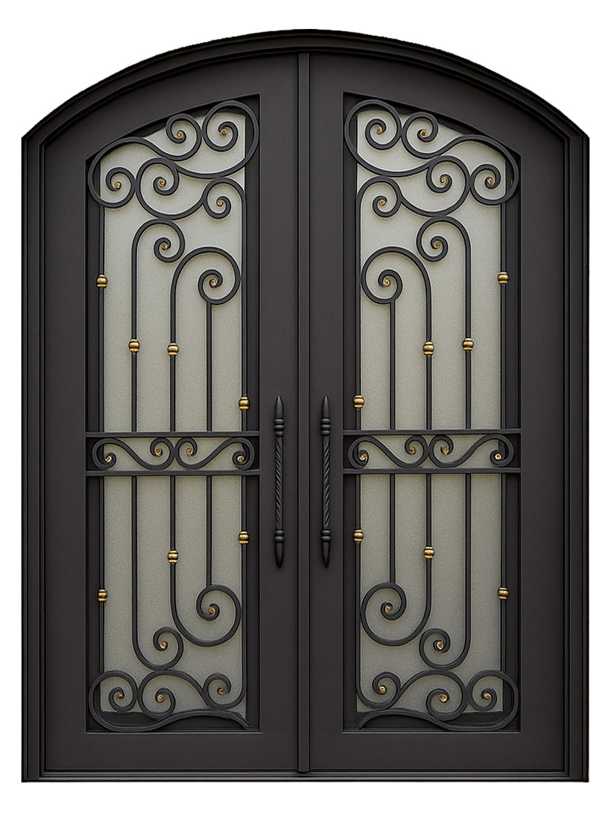 Royal 183 Wrought Iron Custom Exterior Door by Nova