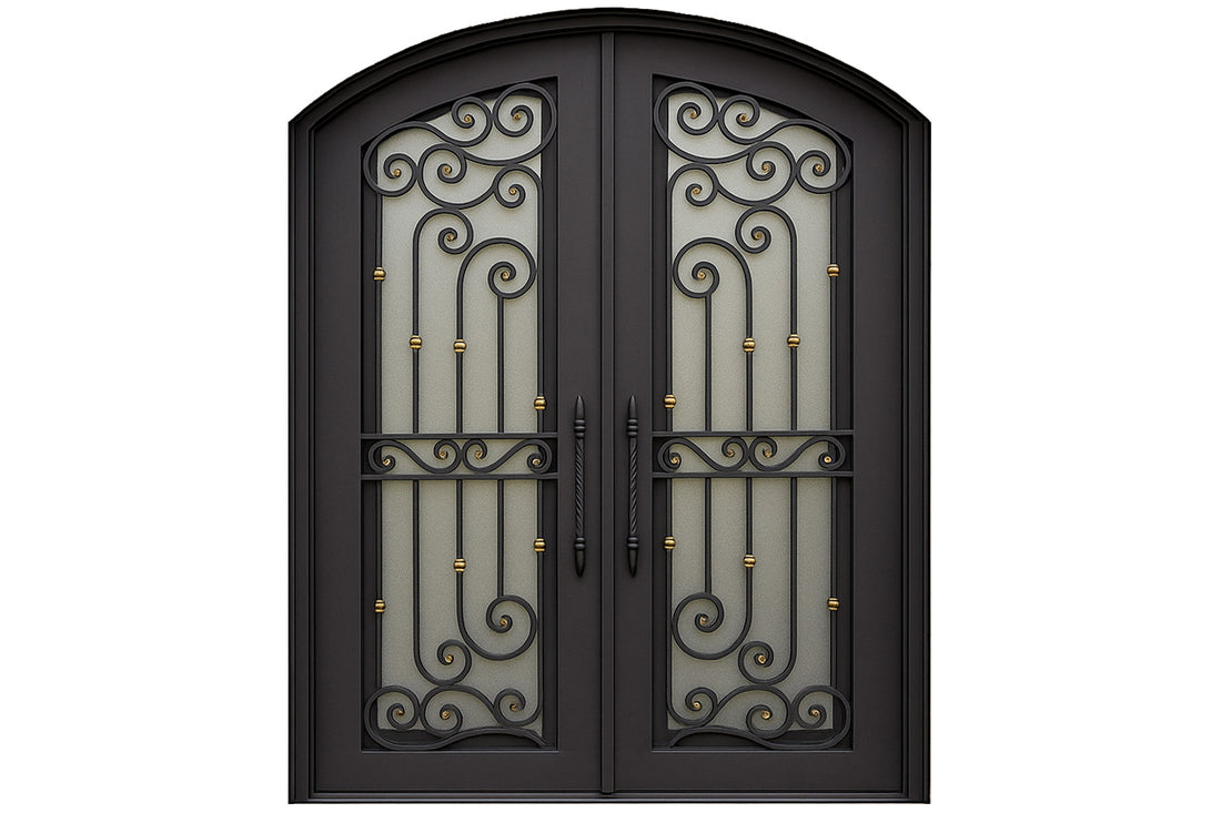 Royal 183 Wrought Iron Custom Exterior Door by Nova