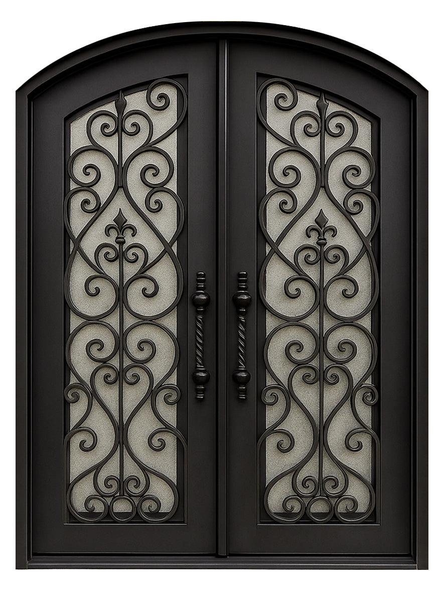 Royal 184 Wrought Iron Custom Exterior Door by Nova