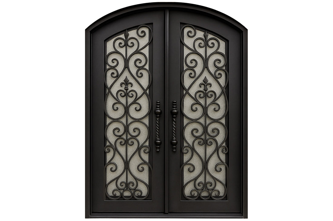 Royal 184 Wrought Iron Custom Exterior Door by Nova