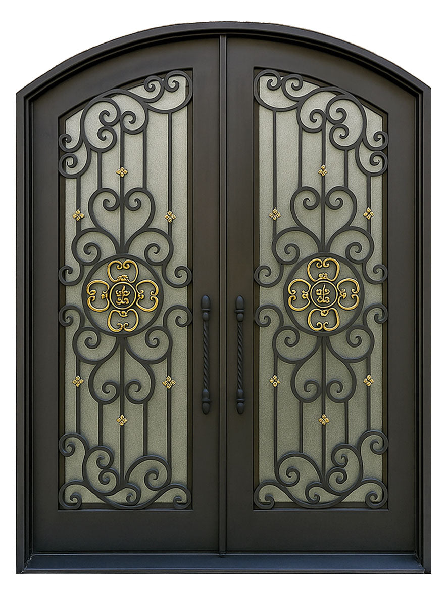 Royal 185 Wrought Iron Custom Exterior Door by Nova