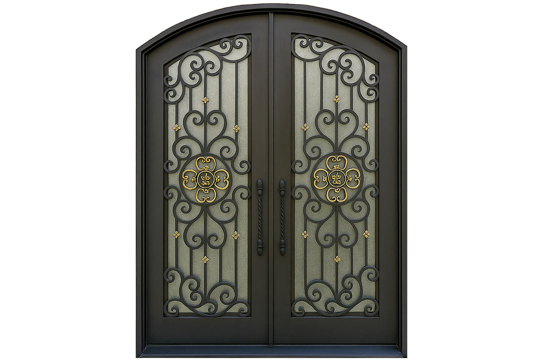 Royal 185 Wrought Iron Custom Exterior Door by Nova
