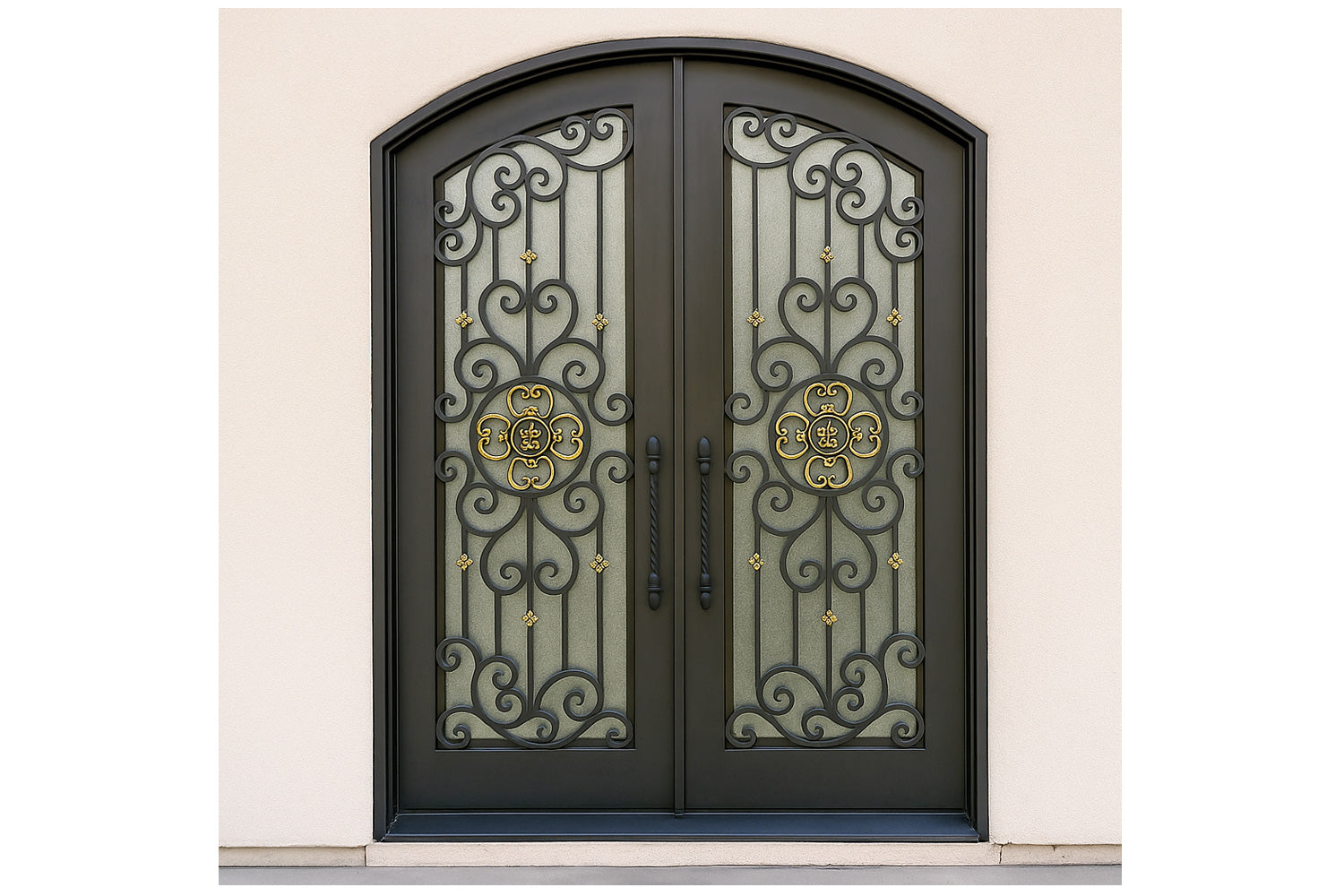 Royal 185 Wrought Iron Custom Exterior Door by Nova