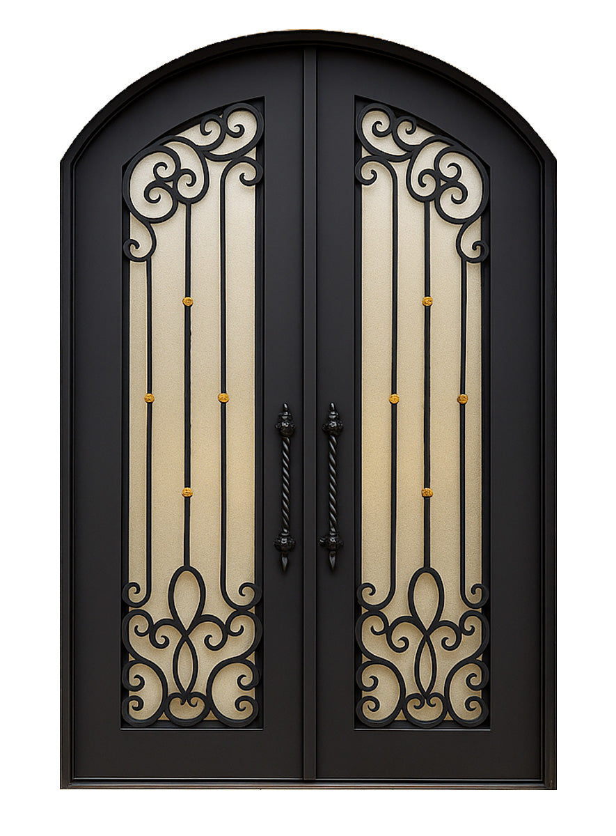 Royal 186 Wrought Iron Custom Exterior Door by Nova