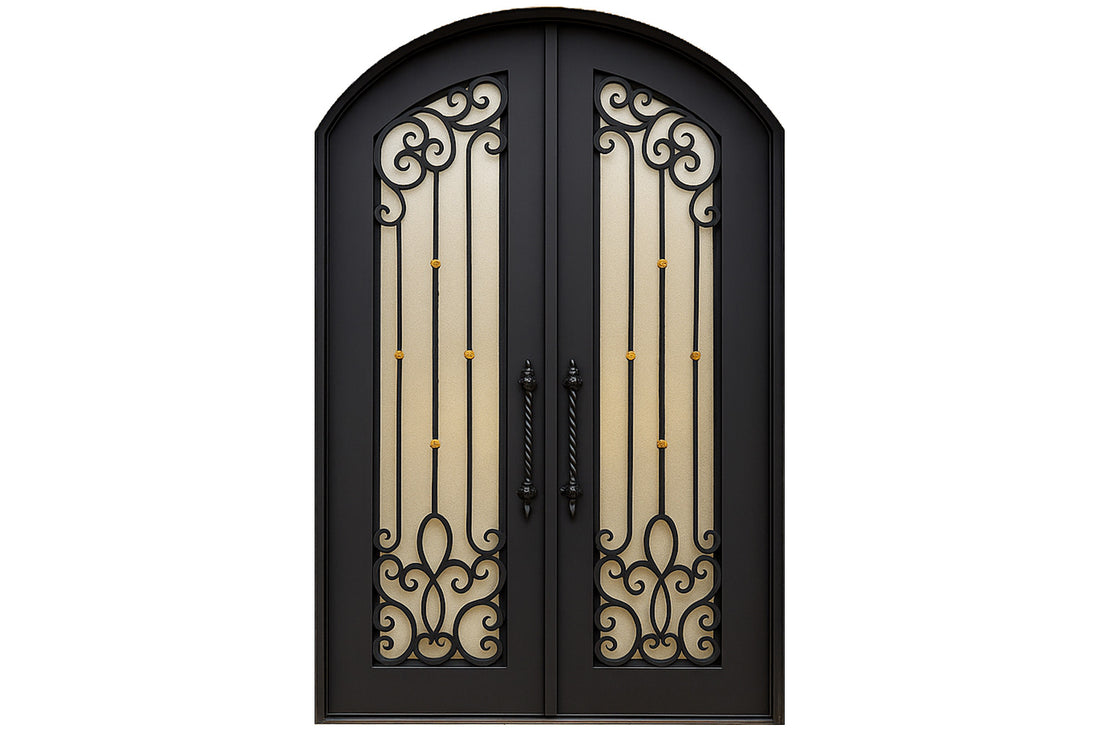 Royal 186 Wrought Iron Custom Exterior Door by Nova