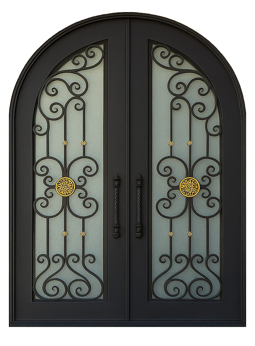 Royal 187 Wrought Iron Custom Exterior Door by Nova