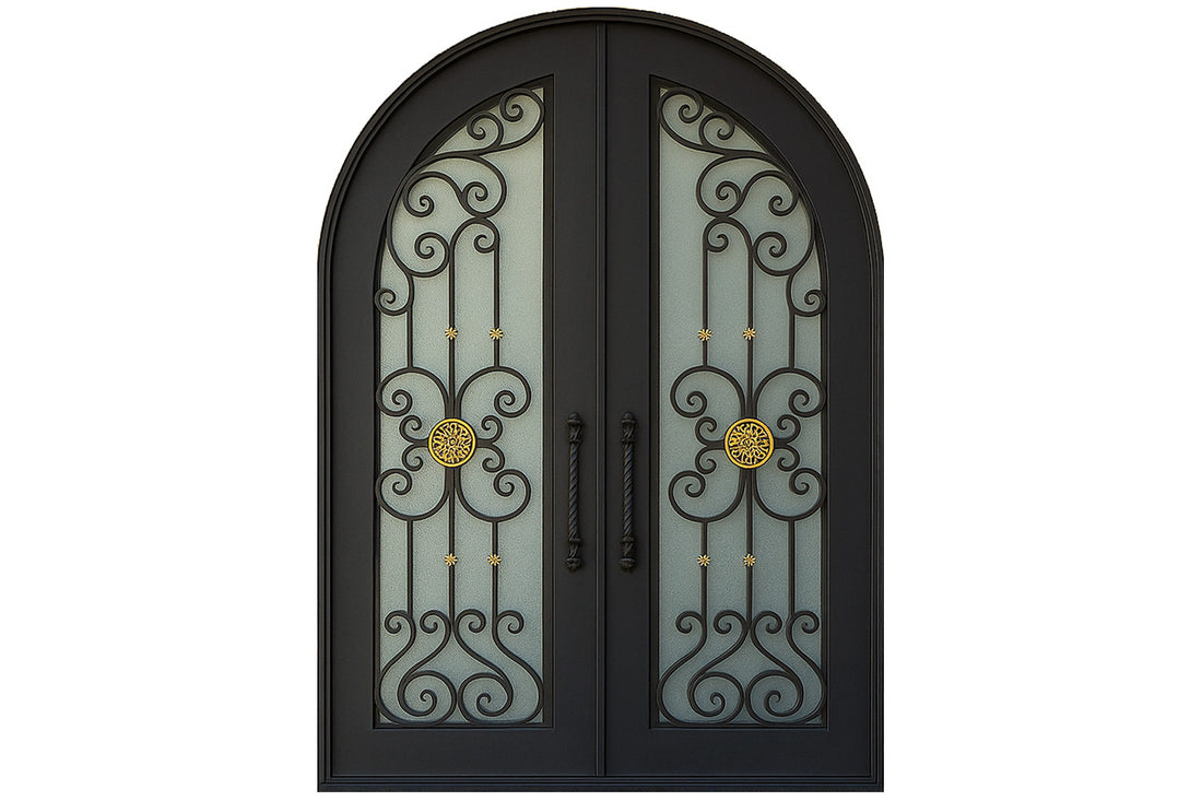 Royal 187 Wrought Iron Custom Exterior Door by Nova