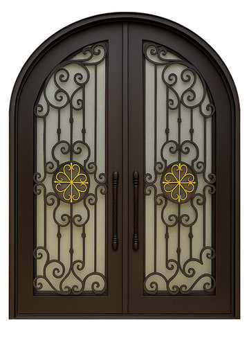 Royal 188 Wrought Iron Custom Exterior Door by Nova