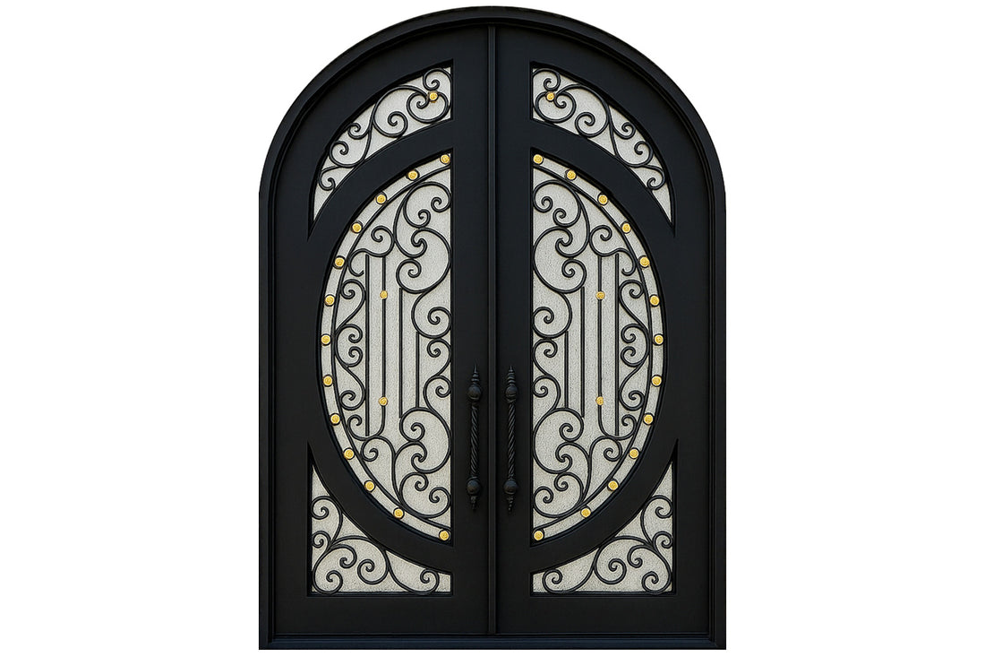 Royal 189 Wrought Iron Custom Exterior Door by Nova