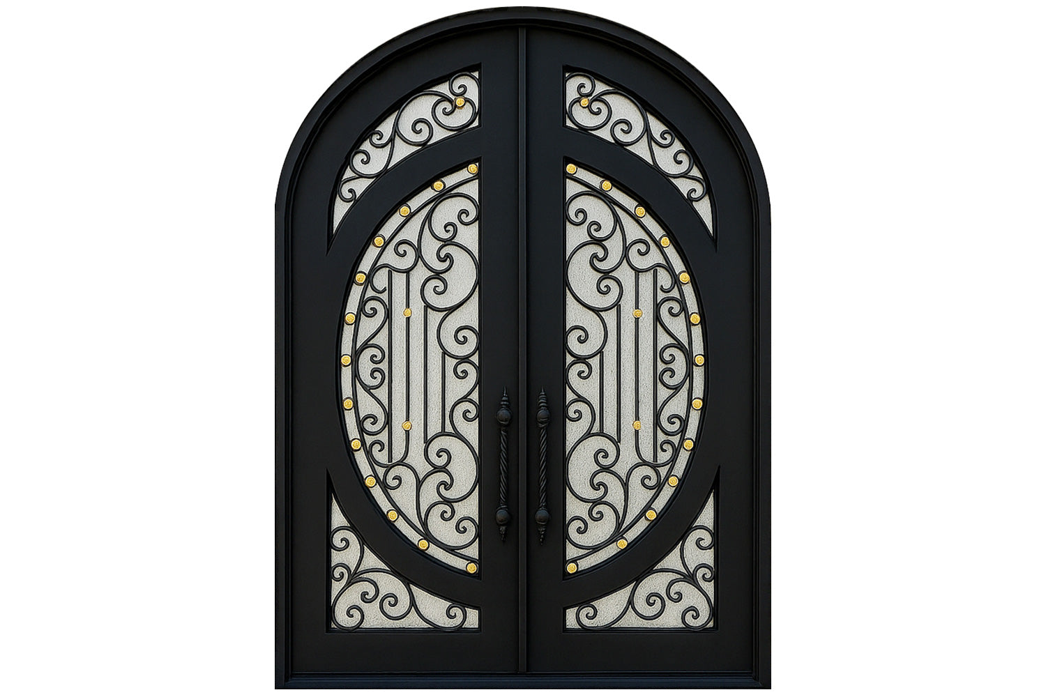 Royal 189 Wrought Iron Custom Exterior Door by Nova