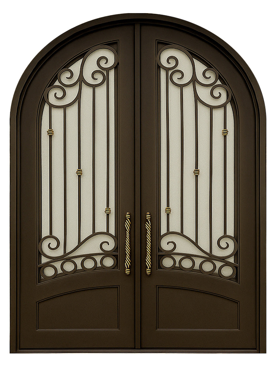 Royal 190 Wrought Iron Custom Exterior Door by Nova