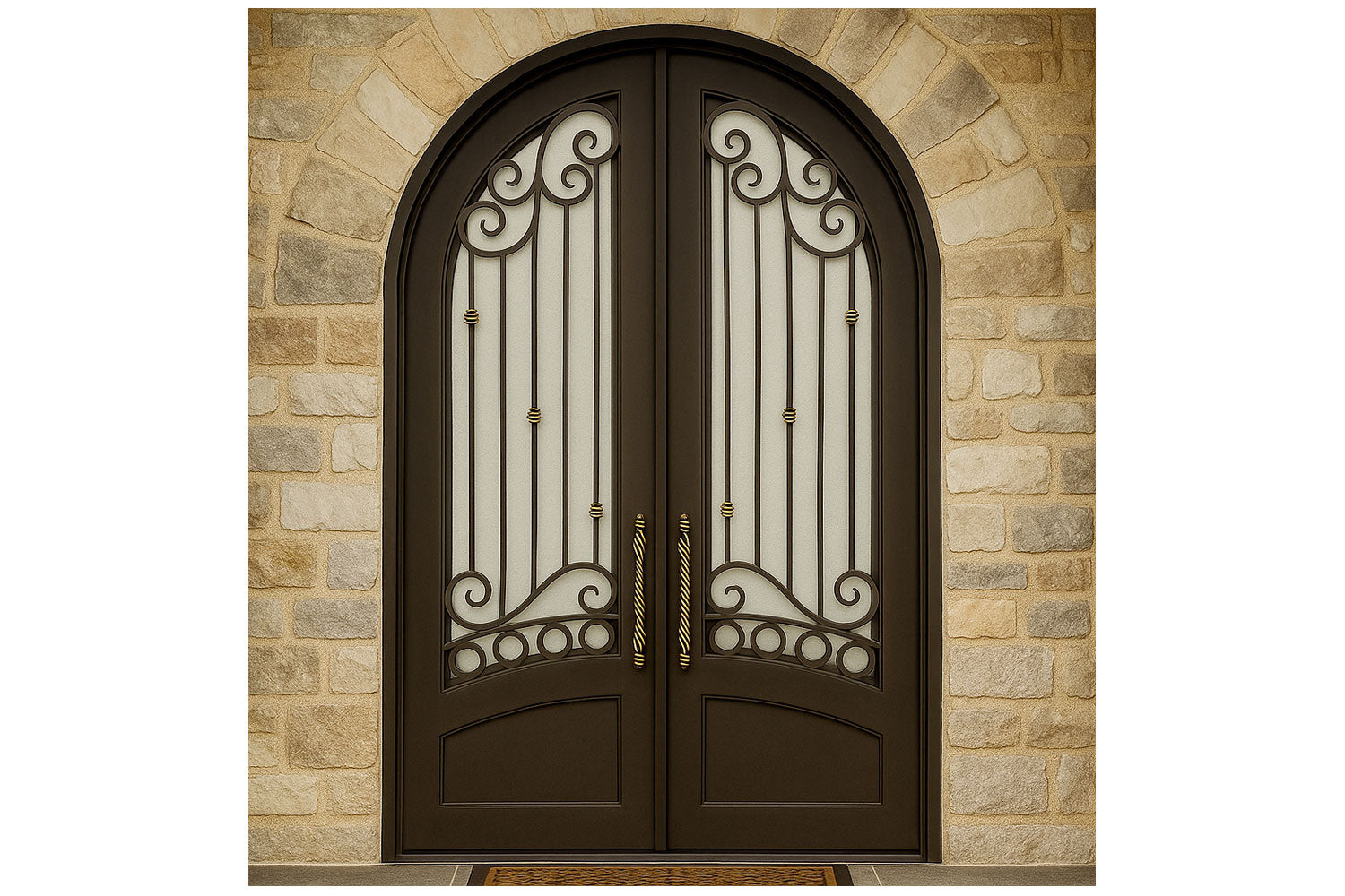 Royal 190 Wrought Iron Custom Exterior Door by Nova