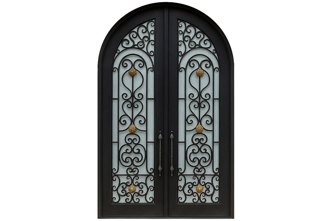 Royal 191 Wrought Iron Custom Exterior Door by Nova