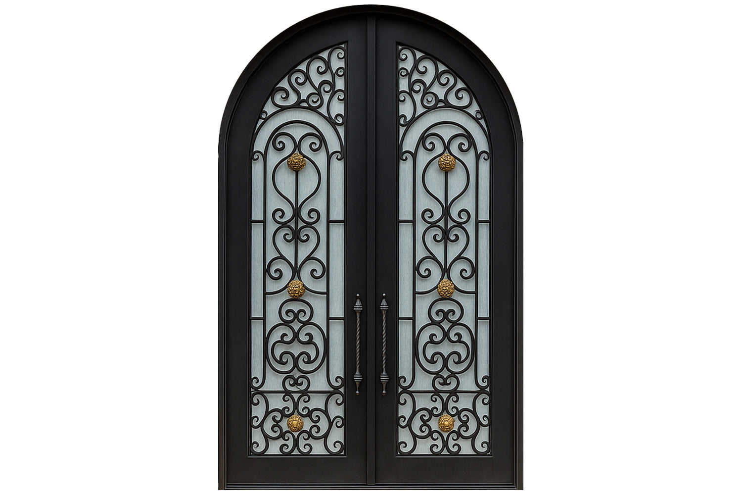 Royal 191 Wrought Iron Custom Exterior Door by Nova