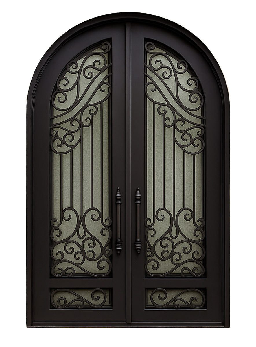 Royal 192 Wrought Iron Custom Exterior Door by Nova