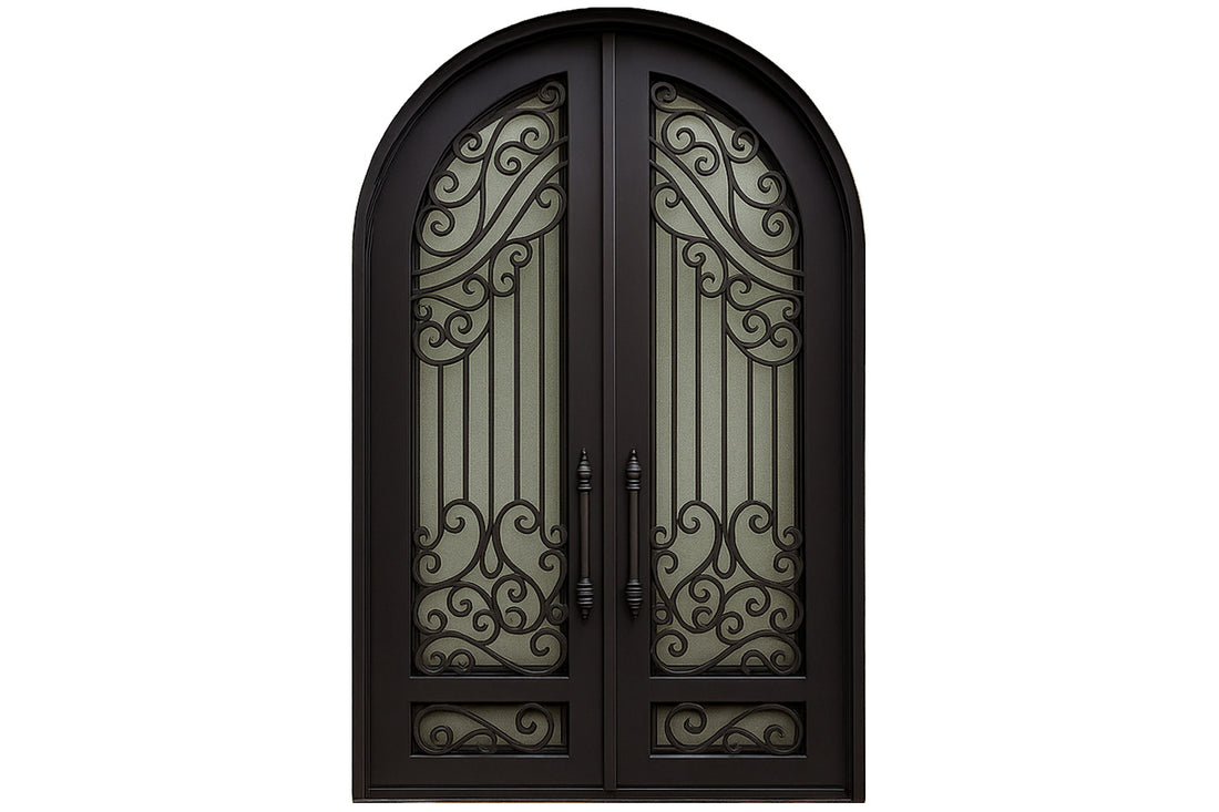 Royal 192 Wrought Iron Custom Exterior Door by Nova