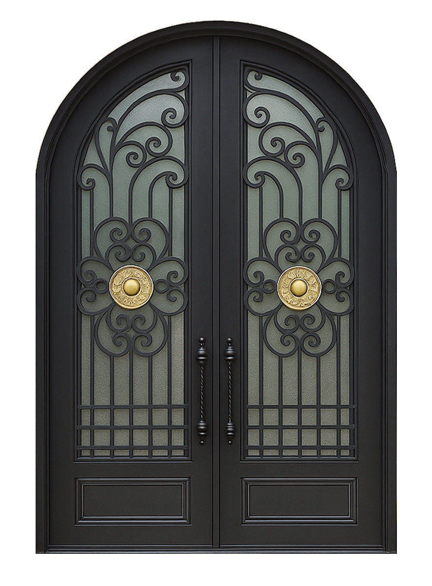 Royal 193 Wrought Iron Custom Exterior Door by Nova