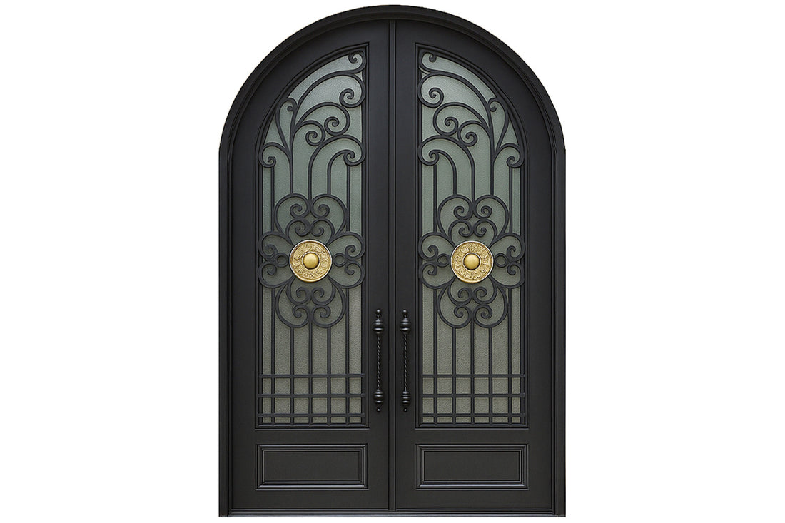 Royal 193 Wrought Iron Custom Exterior Door by Nova