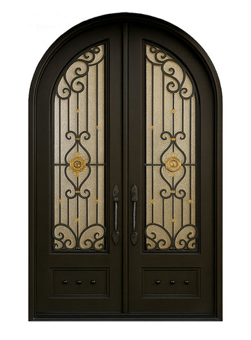 Royal 194 Wrought Iron Custom Exterior Door by Nova