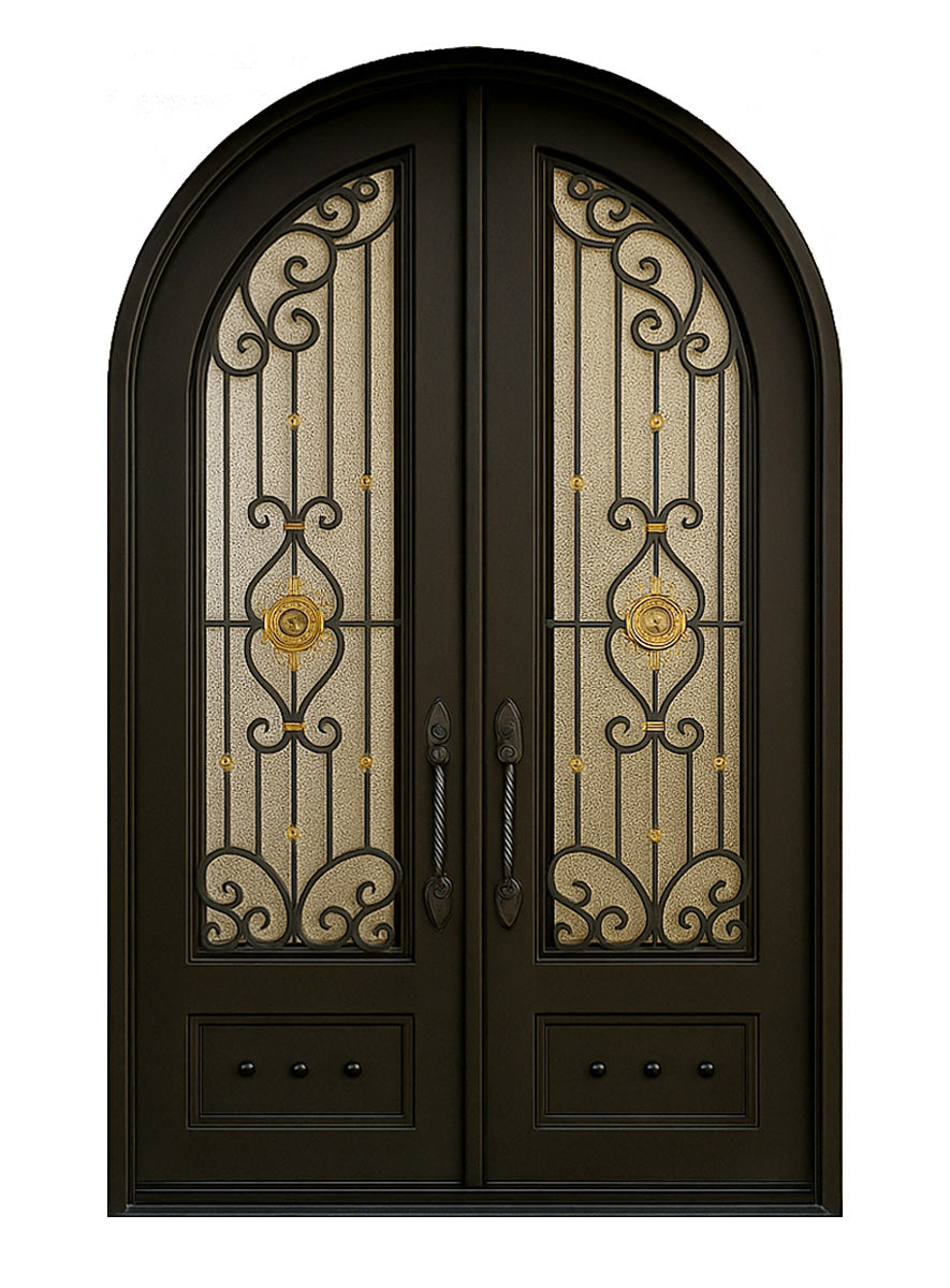 Royal 194 Wrought Iron Custom Exterior Door by Nova