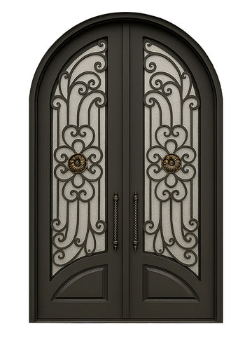Royal 195 Wrought Iron Custom Exterior Door by Nova