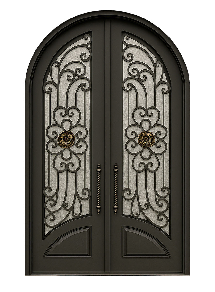 Royal 195 Wrought Iron Custom Exterior Door by Nova