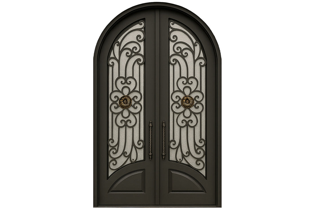 Royal 195 Wrought Iron Custom Exterior Door by Nova