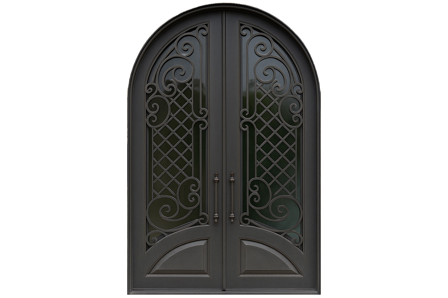 Royal 196 Wrought Iron Custom Exterior Door by Nova