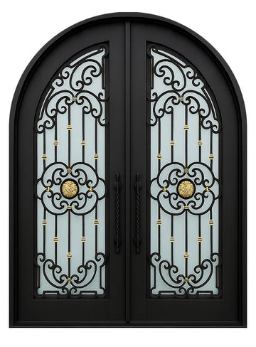 Royal 197 Wrought Iron Custom Exterior Door by Nova