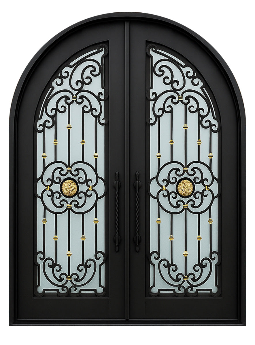 Royal 197 Wrought Iron Custom Exterior Door by Nova