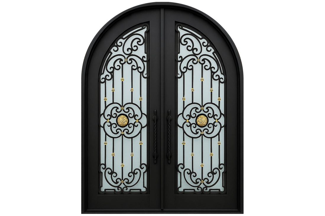 Royal 197 Wrought Iron Custom Exterior Door by Nova