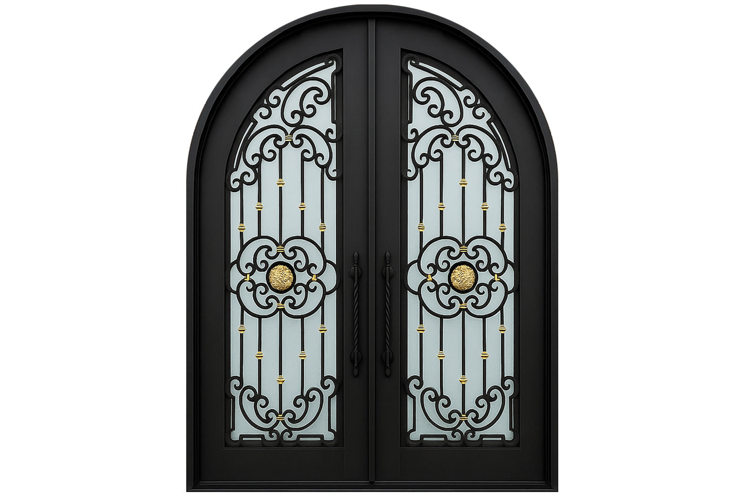 Royal 197 Wrought Iron Custom Exterior Door by Nova