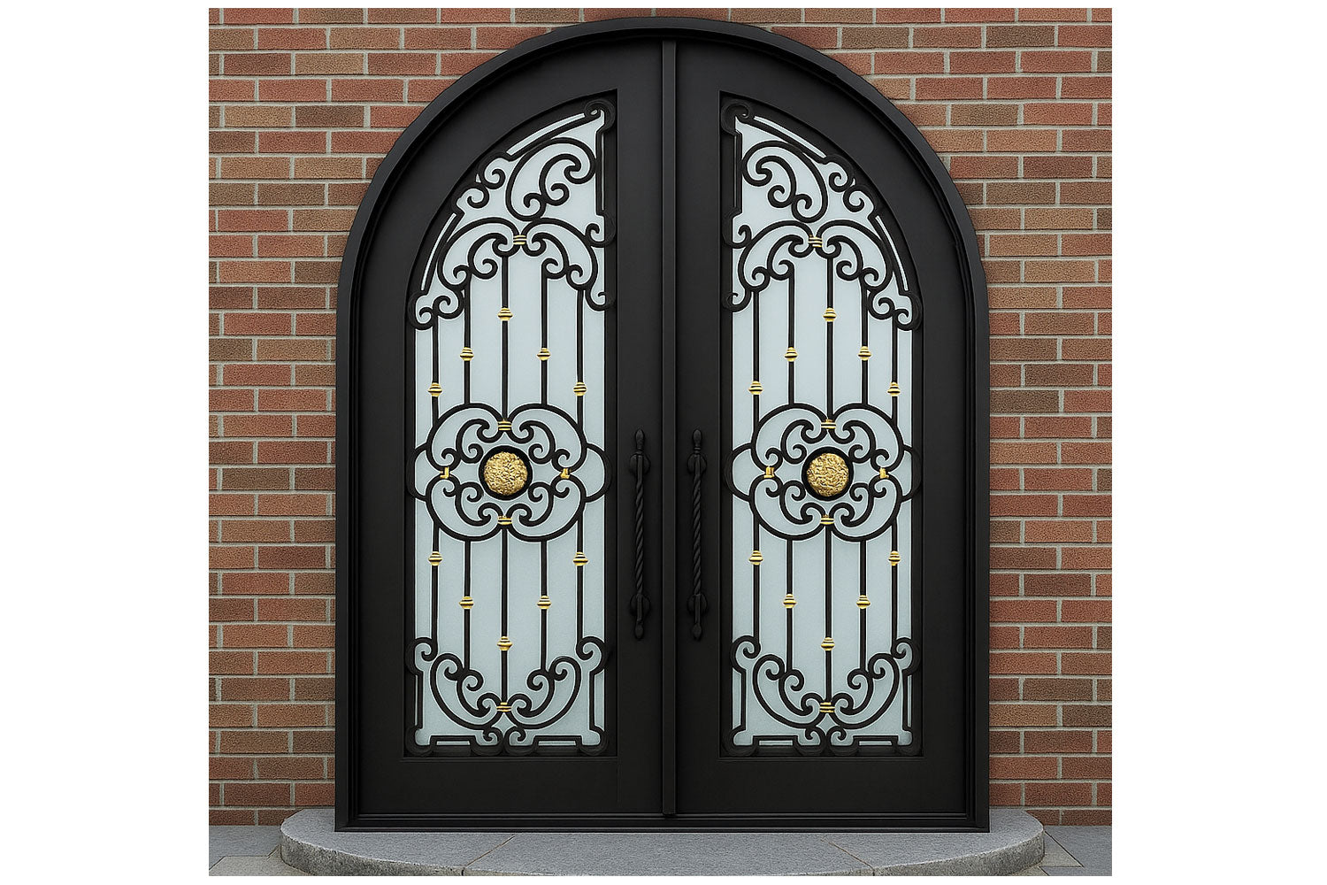 Royal 197 Wrought Iron Custom Exterior Door by Nova
