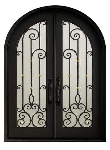 Royal 198 Wrought Iron Custom Exterior Door by Nova