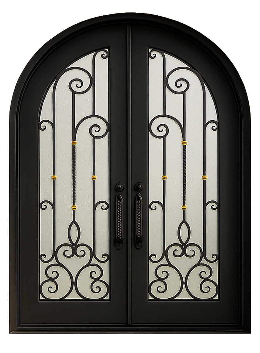 Royal 198 Wrought Iron Custom Exterior Door by Nova