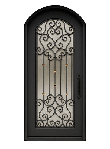 Royal 199 Wrought Iron Custom Exterior Door by Nova