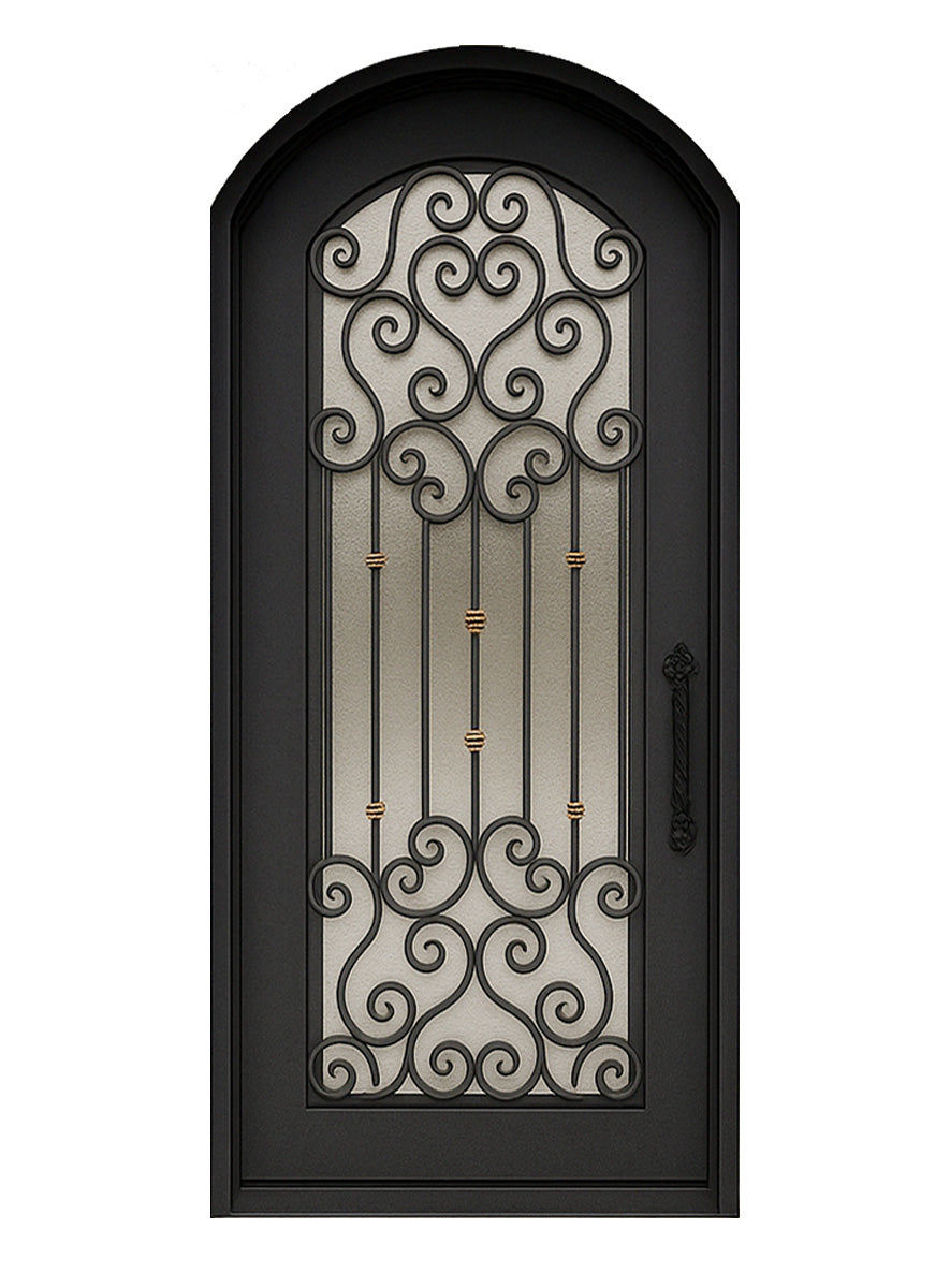 Royal 199 Wrought Iron Custom Exterior Door by Nova