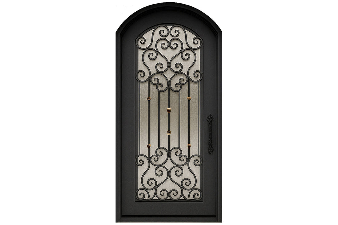 Royal 199 Wrought Iron Custom Exterior Door by Nova