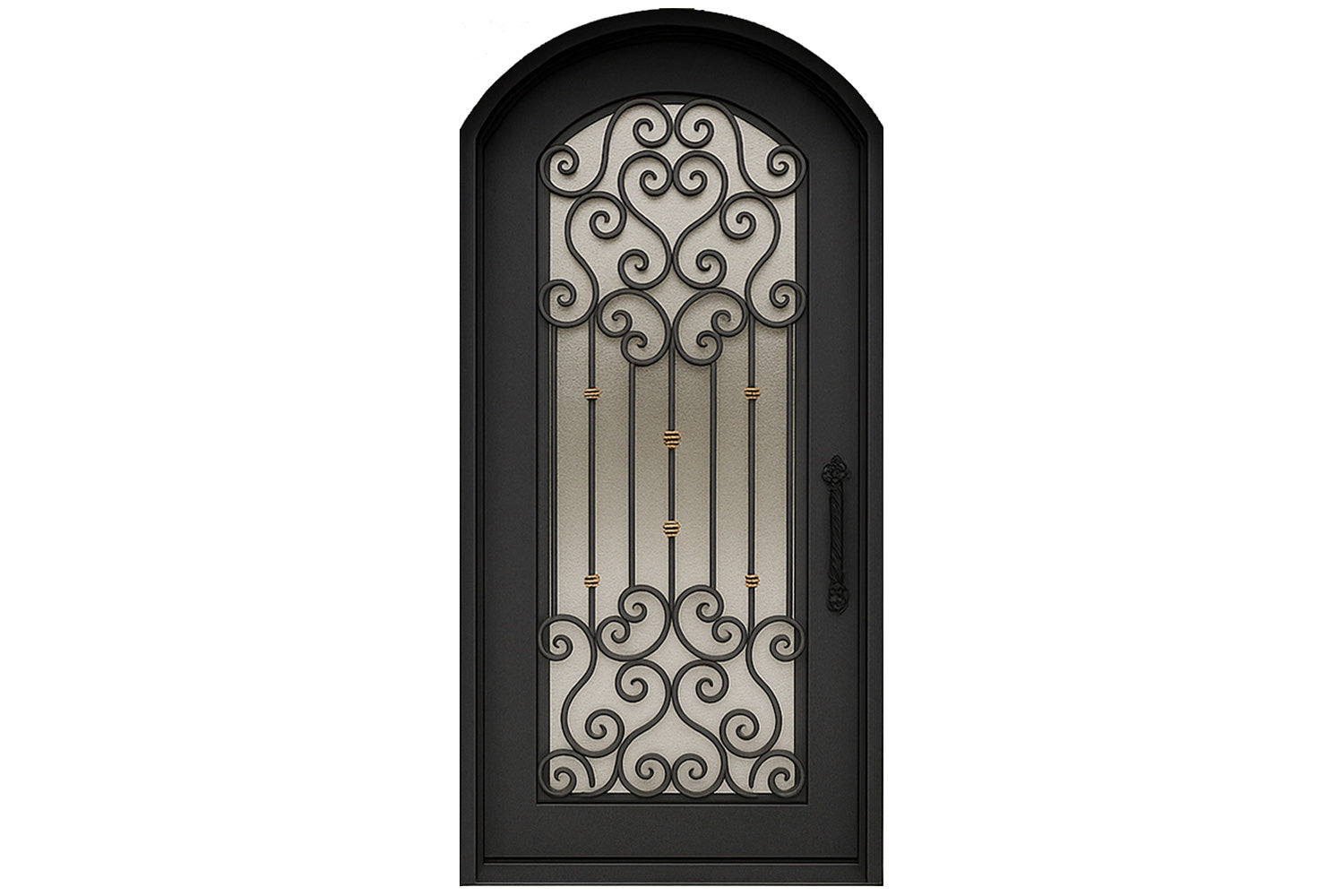 Royal 199 Wrought Iron Custom Exterior Door by Nova