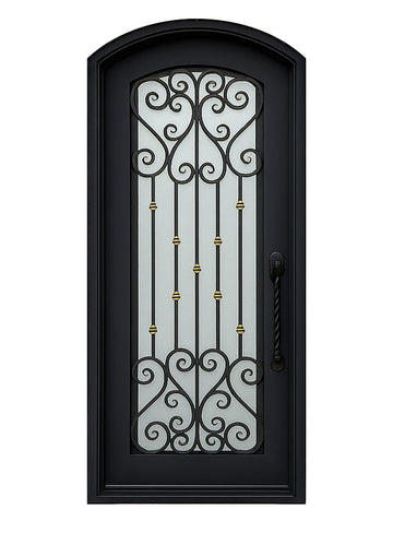Royal 200 Wrought Iron Custom Exterior Door by Nova
