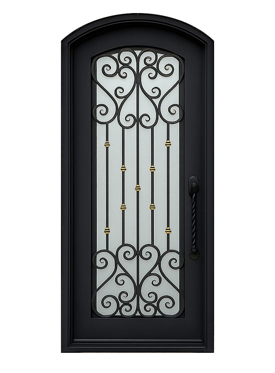 Royal 200 Wrought Iron Custom Exterior Door by Nova