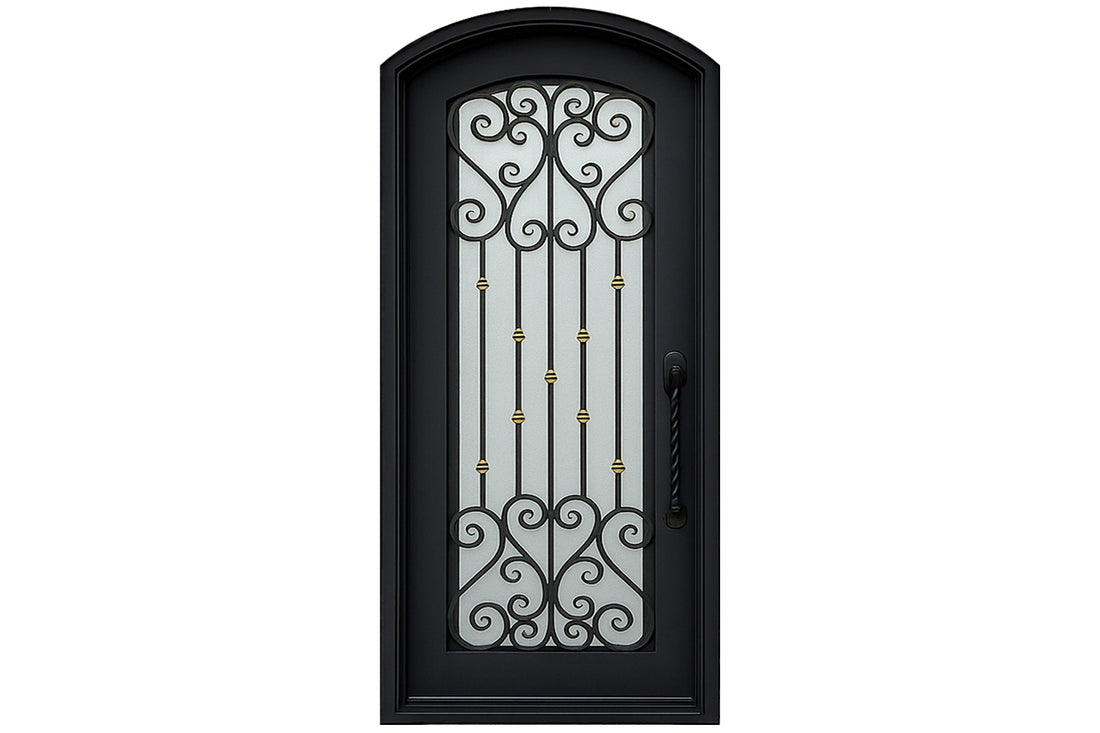 Royal 200 Wrought Iron Custom Exterior Door by Nova