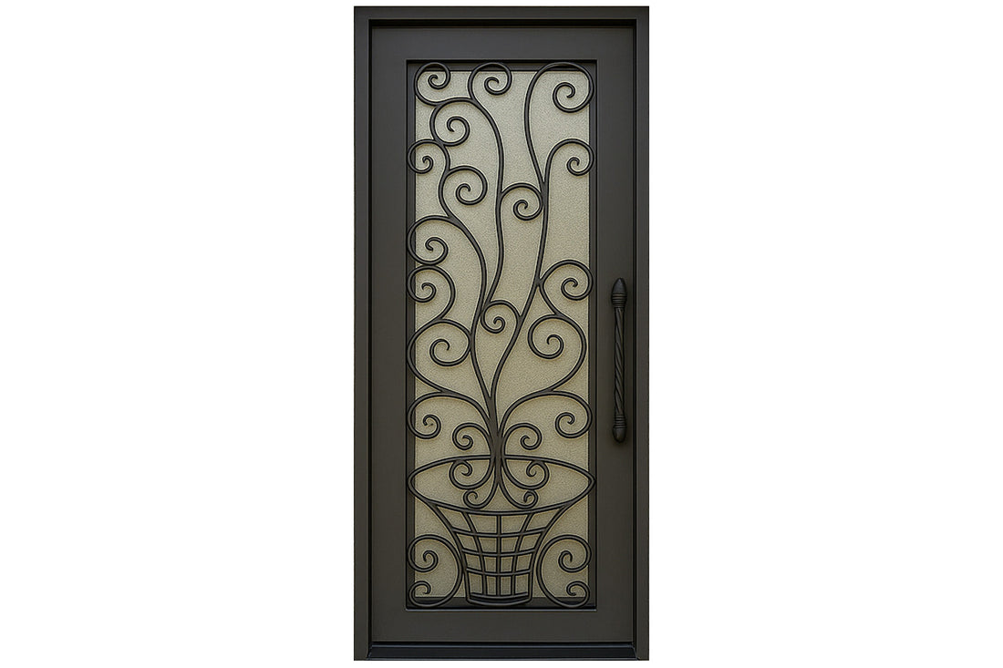 Royal 201 Wrought Iron Custom Exterior Door by Nova