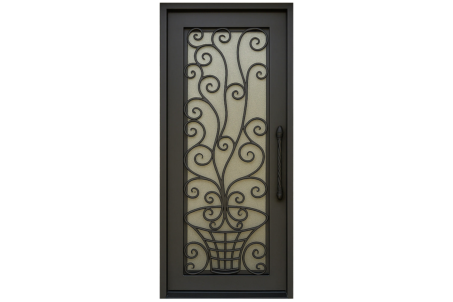 Royal 201 Wrought Iron Custom Exterior Door by Nova