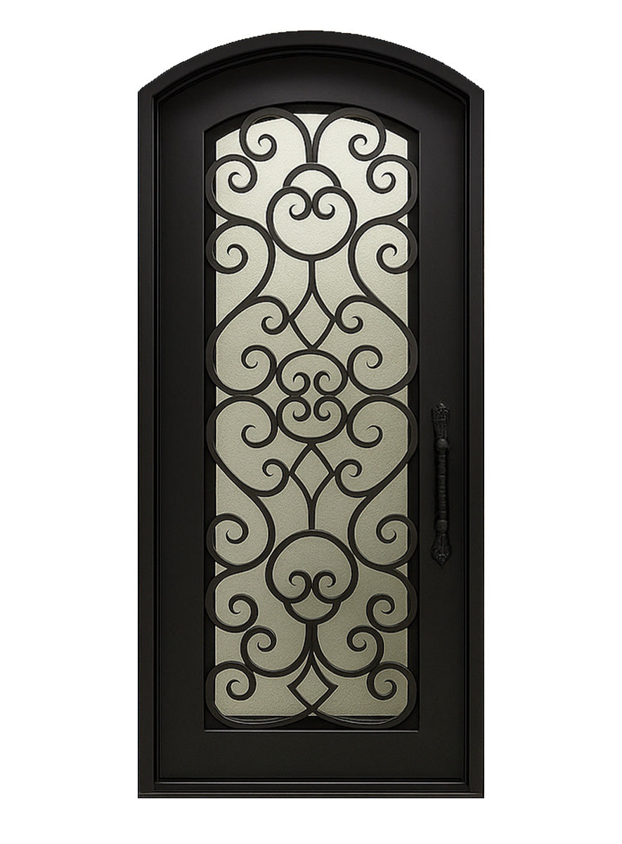 Royal 203 Wrought Iron Custom Exterior Door by Nova