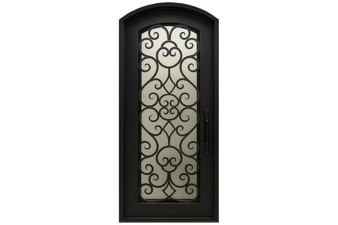 Royal 203 Wrought Iron Custom Exterior Door by Nova