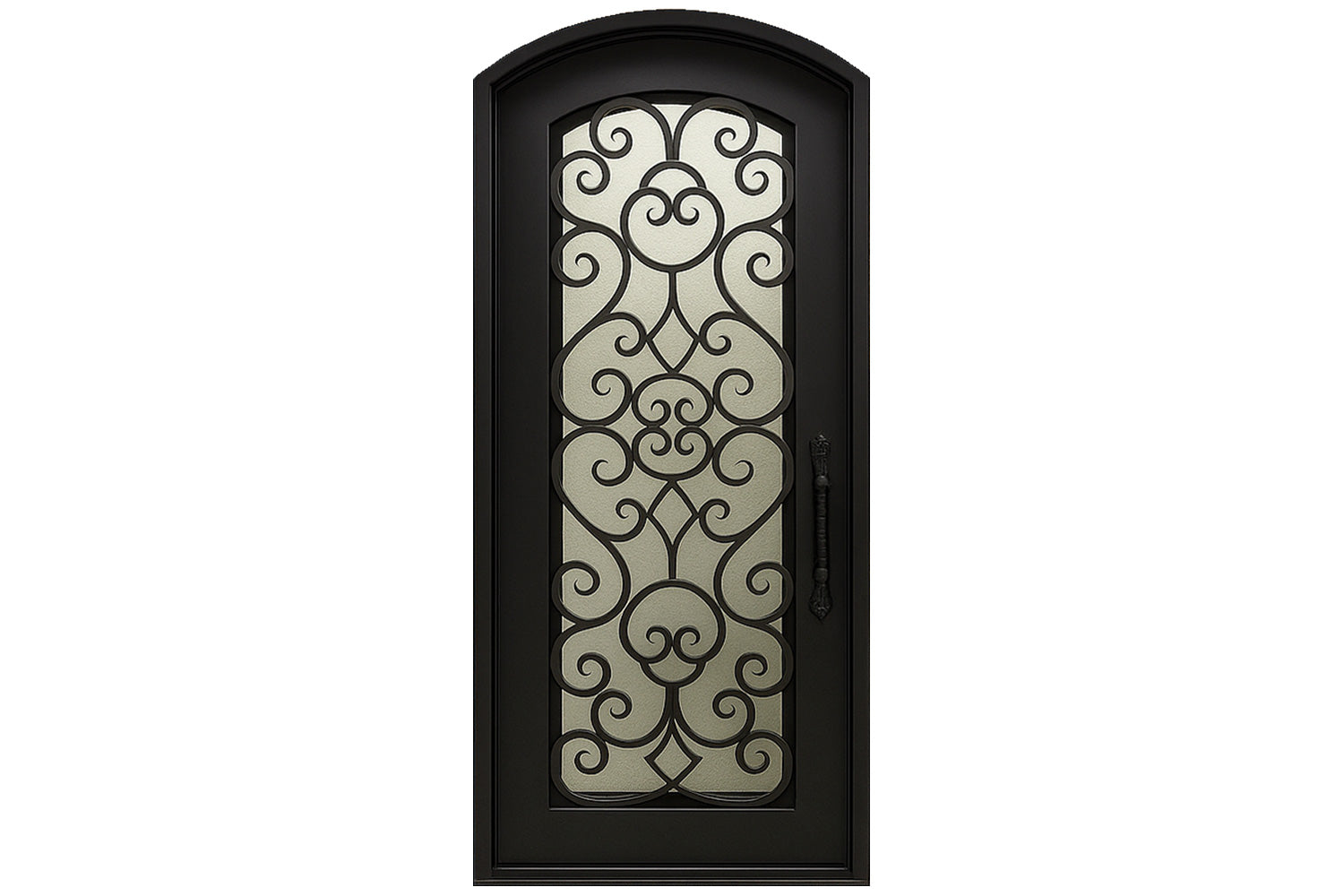 Royal 203 Wrought Iron Custom Exterior Door by Nova