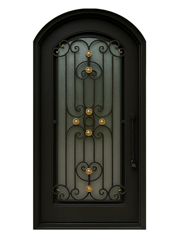 Royal 204 Wrought Iron Custom Exterior Door by Nova