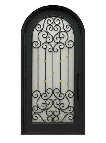 Royal 205 Wrought Iron Custom Exterior Door by Nova