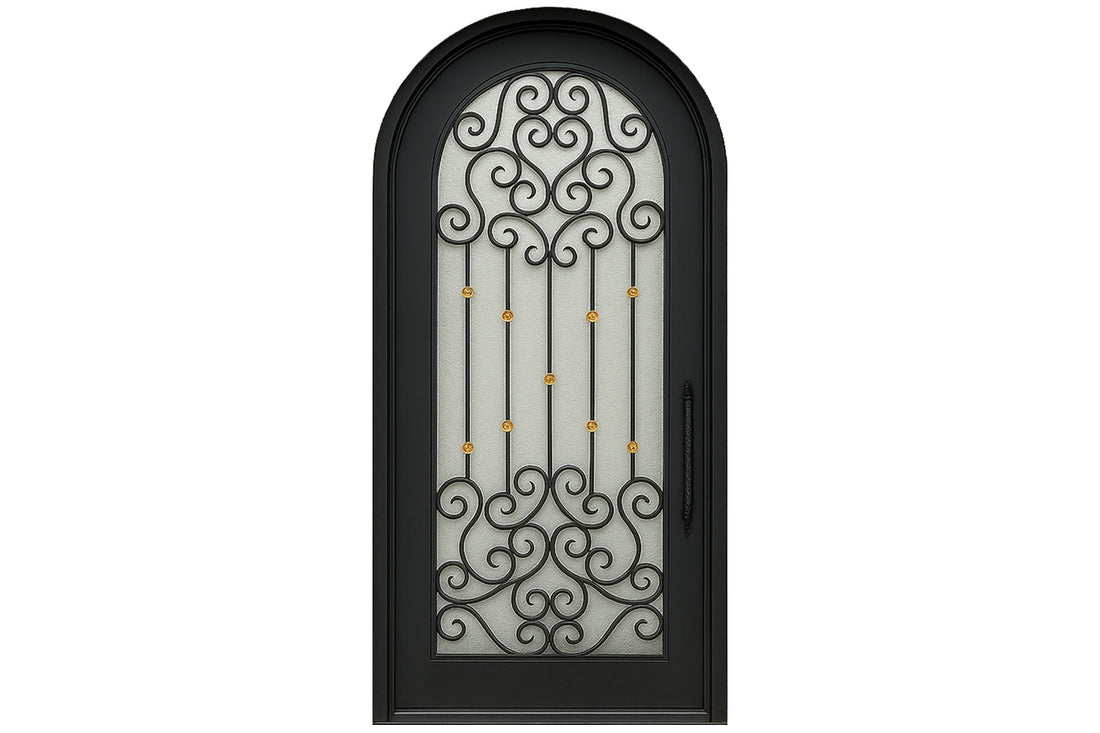 Royal 205 Wrought Iron Custom Exterior Door by Nova